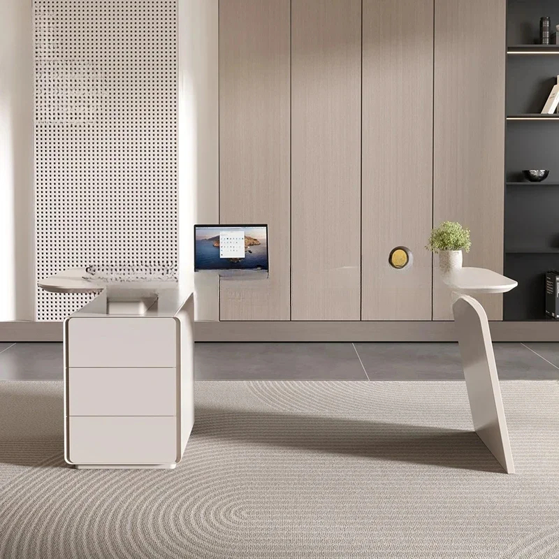 Office Furniture Design - (Sea shipping)Italian study Office Desks Luxury