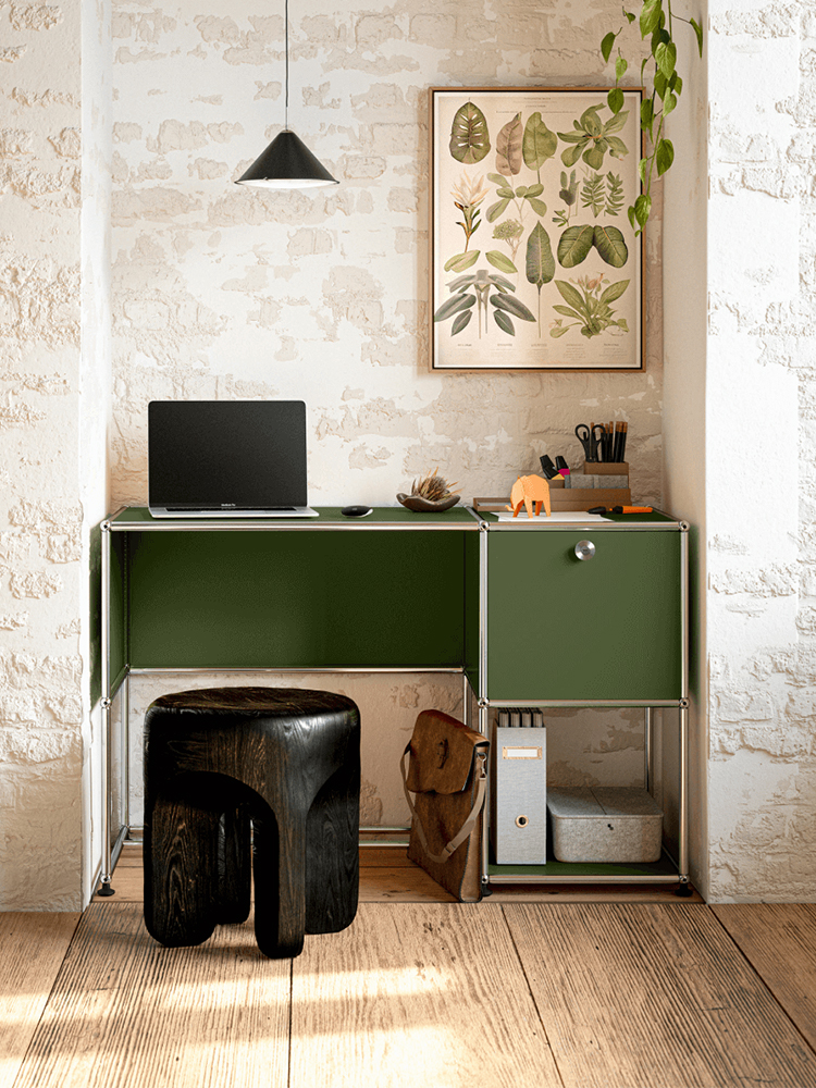 Office Furniture Suppliers - Modern Modular Metal Desk with Storage