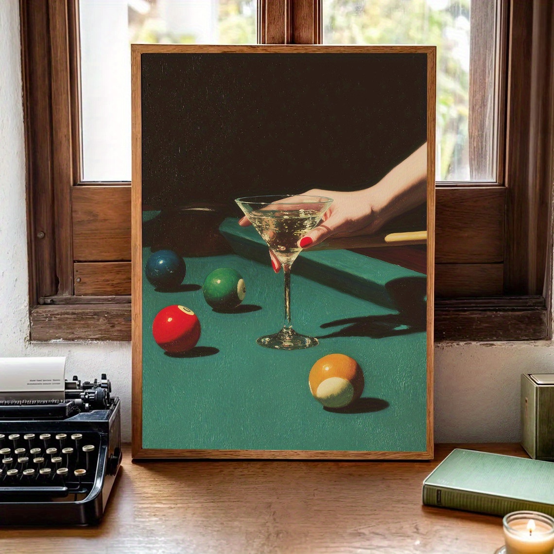 1pc Vintage Billiards Cocktail - Office Furniture Design บทวิจารณ์และราคา