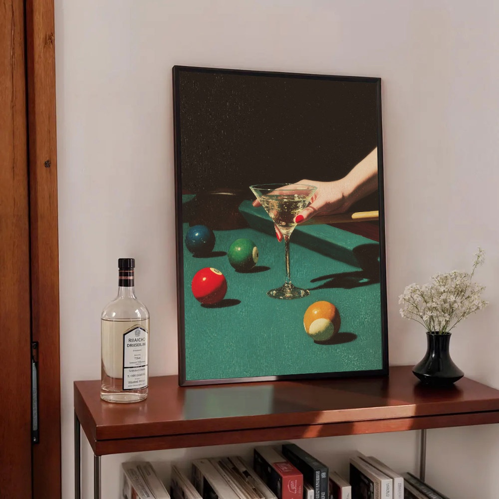 1pc Vintage Billiards Cocktail - Office Furniture Design บทวิจารณ์และราคา