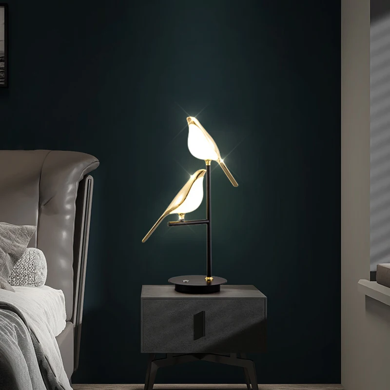 Magpie Bird Table Light Standi - Floor Lamp Arched บทวิจารณ์และราคา