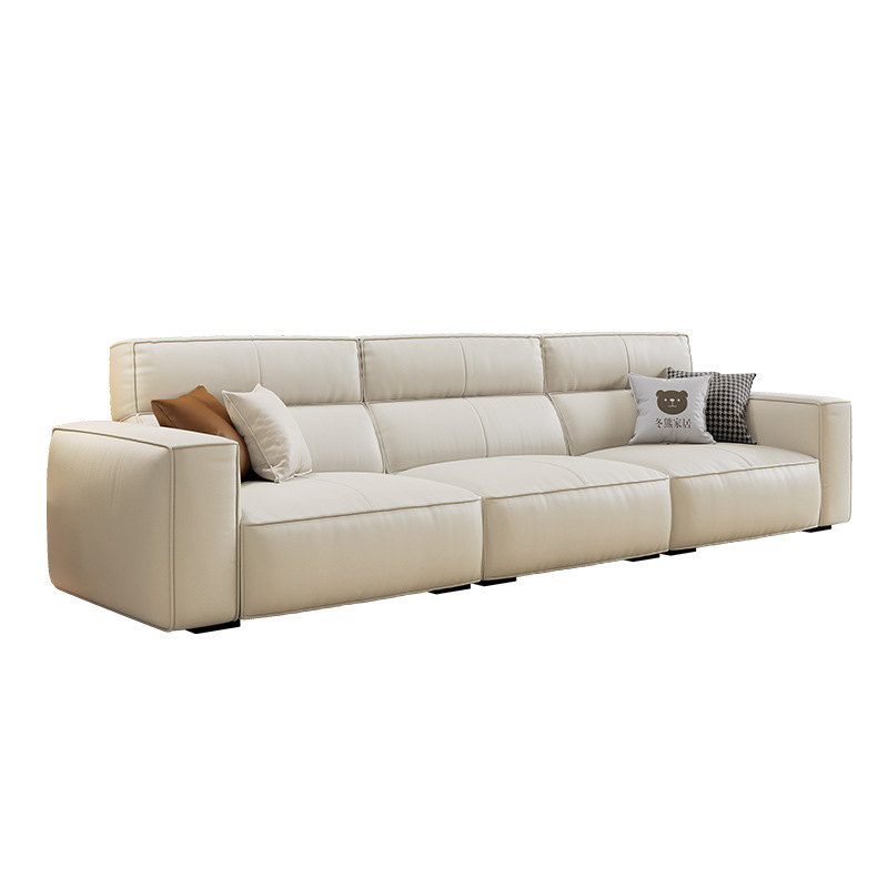Cream Style First Layer Cowhid - Office Furniture First บทวิจารณ์และราคา