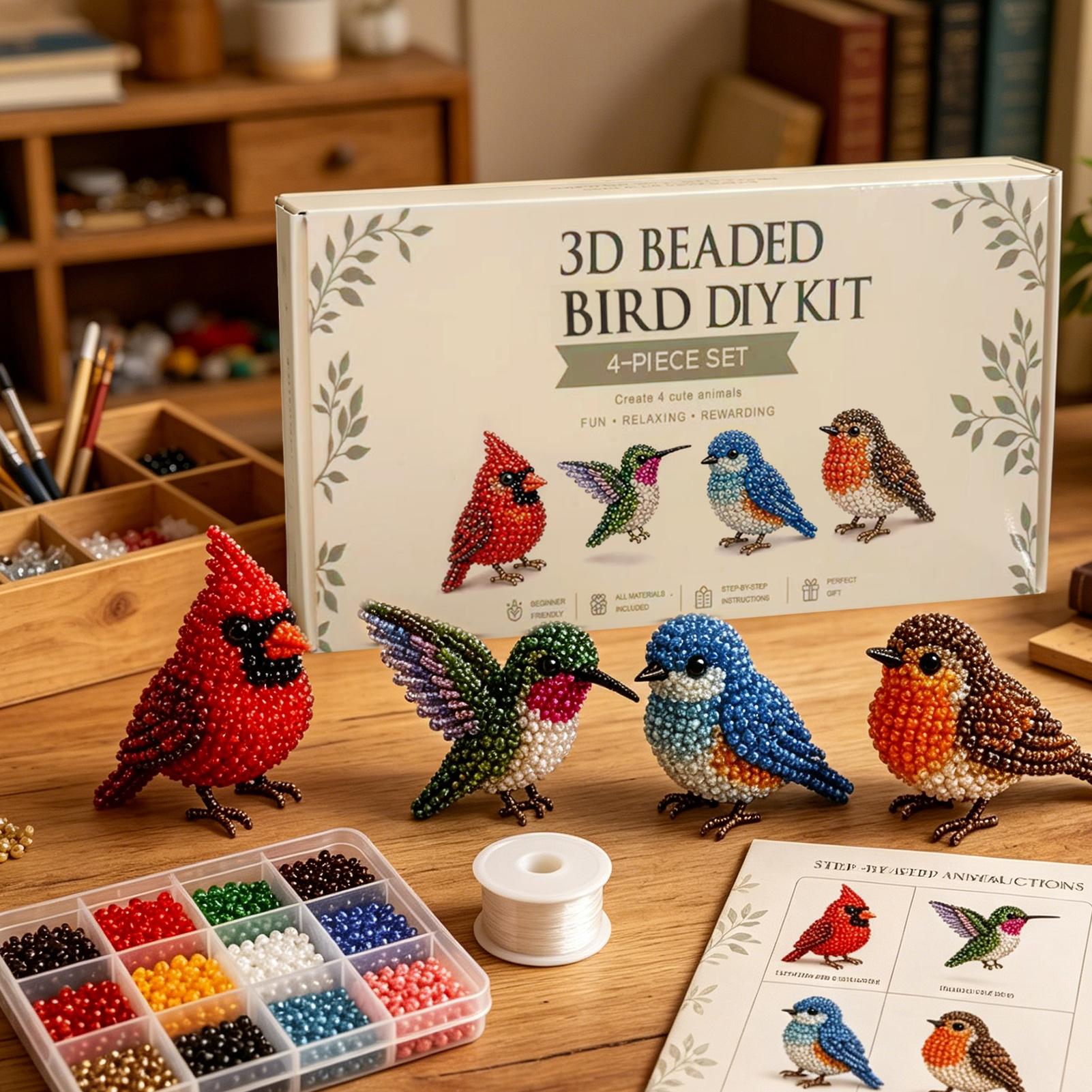 Cute Bird & Animal Beading Cra - Cubicle Shelf Organizer บทวิจารณ์และราคา