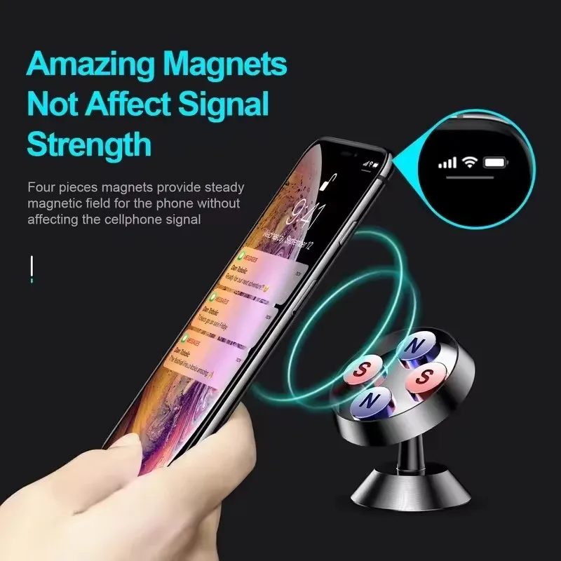 Magnetic Car Phone Holder Magn - Mobile Pedestal Cabinet บทวิจารณ์และราคา