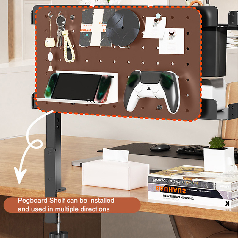 Clamp-on 14 inch Above Below D - Cubicle Shelf Organizer บทวิจารณ์และราคา