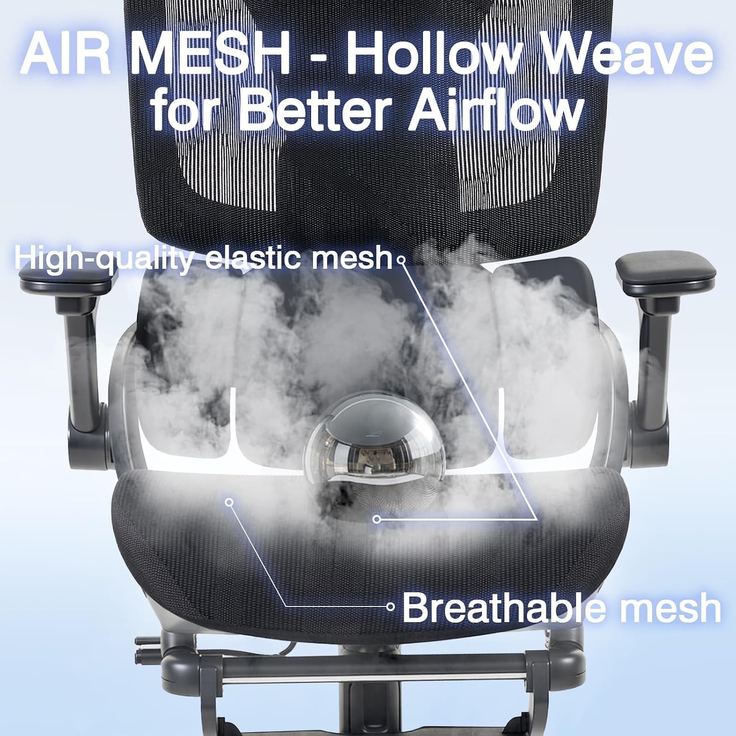 Ergonomic Mesh Office Chair wi - Office Furniture Zone บทวิจารณ์และราคา