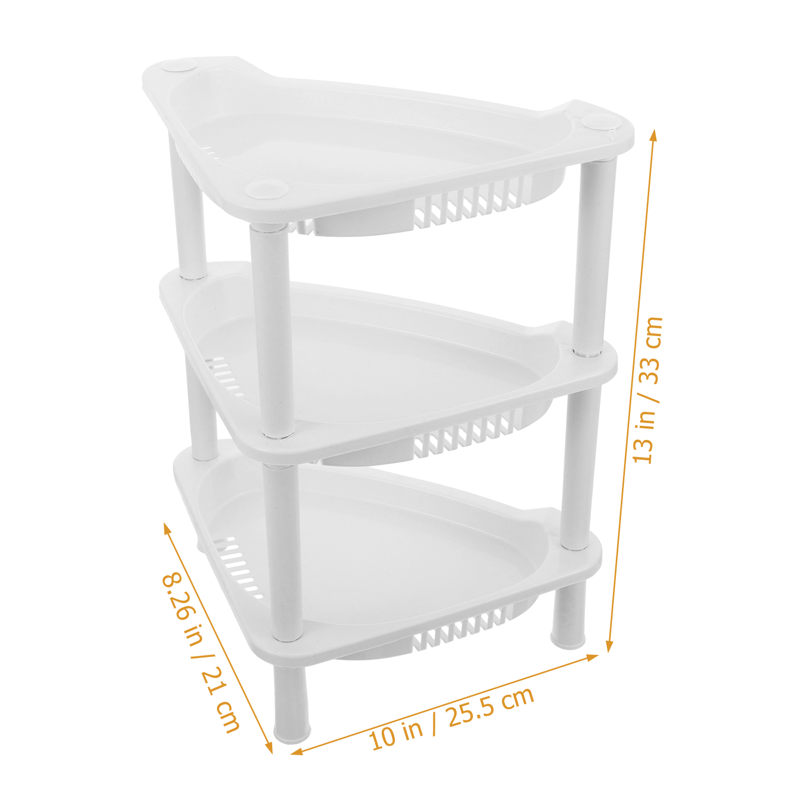 3 Layer Plastic Storage Shelve - Cubicle Shelf Organizer บทวิจารณ์และราคา