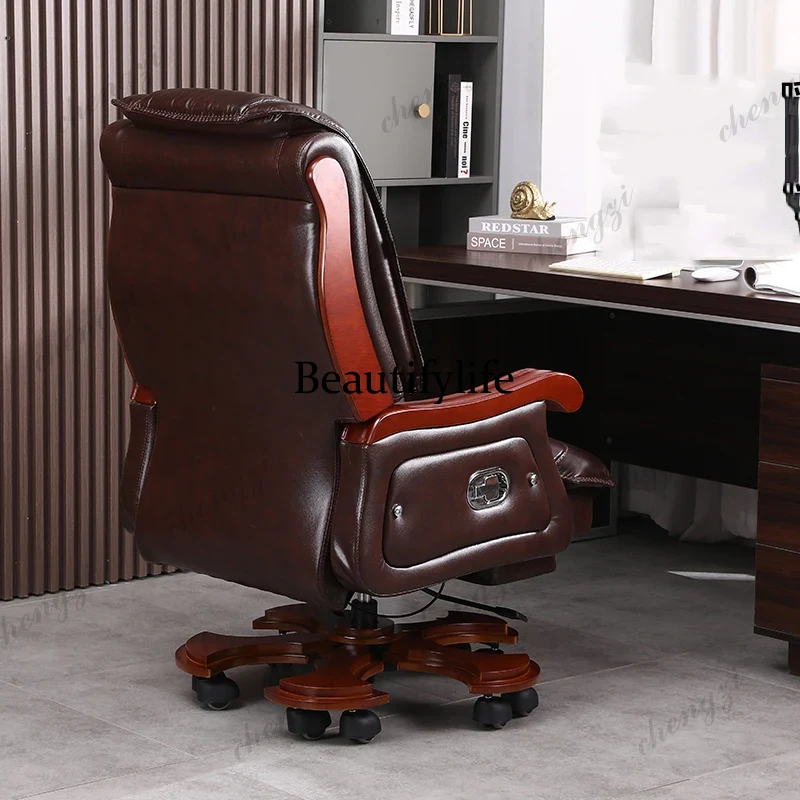 Leather Chair First Layer Cowh - Office Furniture First บทวิจารณ์และราคา