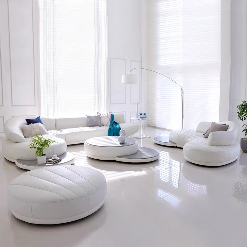 Italian light luxury living ro - Office Furniture First บทวิจารณ์และราคา
