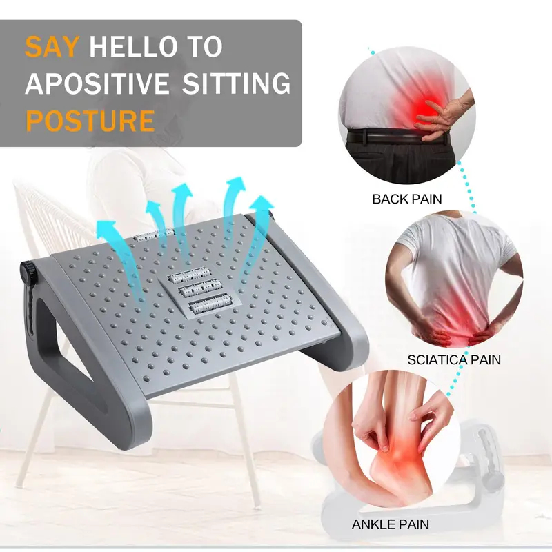 Ergonomic Foot Rest for Under  - Office Furniture Suppliers บทวิจารณ์และราคา