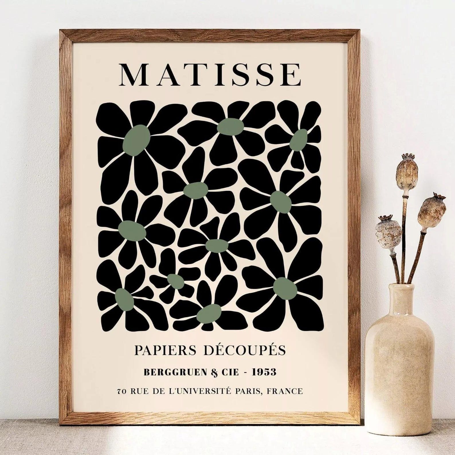 3pcs/set Retro Matisse Canvas  - Office Furniture Design บทวิจารณ์และราคา