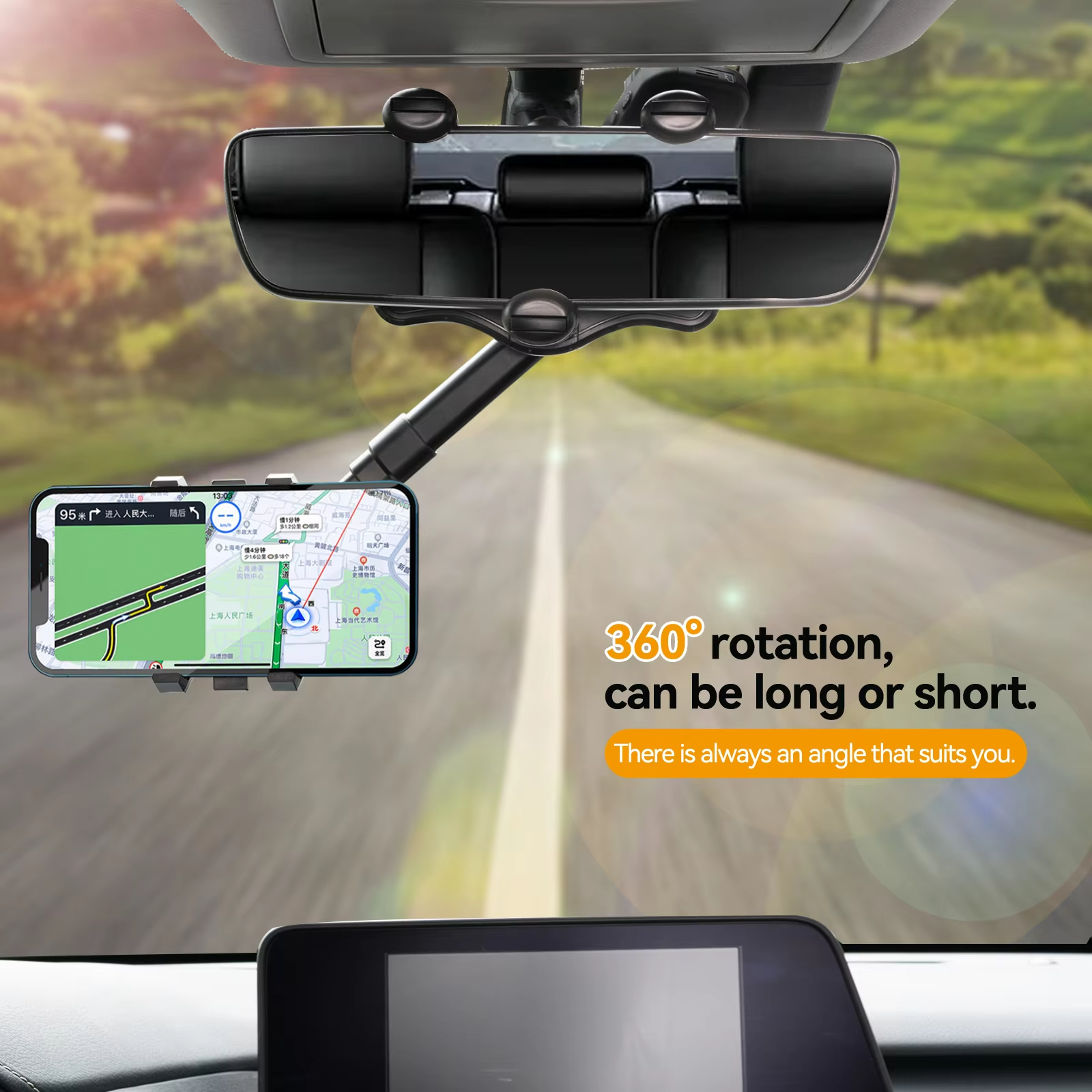 Adjustable Car Rearview Mirror - Mobile Pedestal Cabinet บทวิจารณ์และราคา
