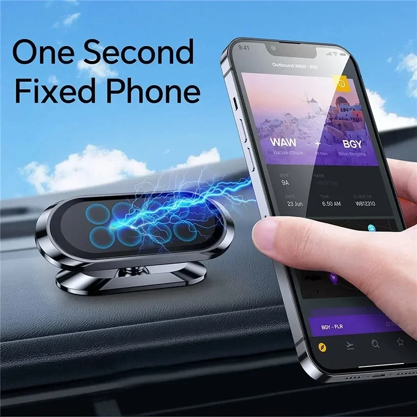 360° Magnetic Car Phone Holder - Mobile Pedestal Cabinet บทวิจารณ์และราคา