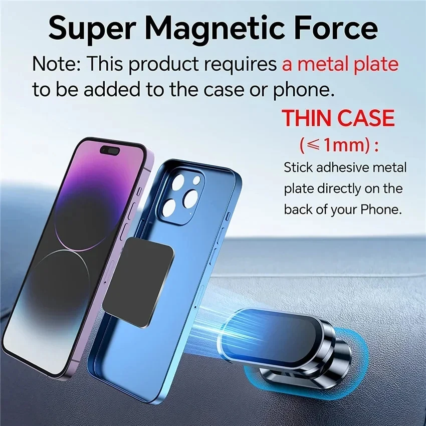 360° Magnetic Car Phone Holder - Mobile Pedestal Cabinet บทวิจารณ์และราคา