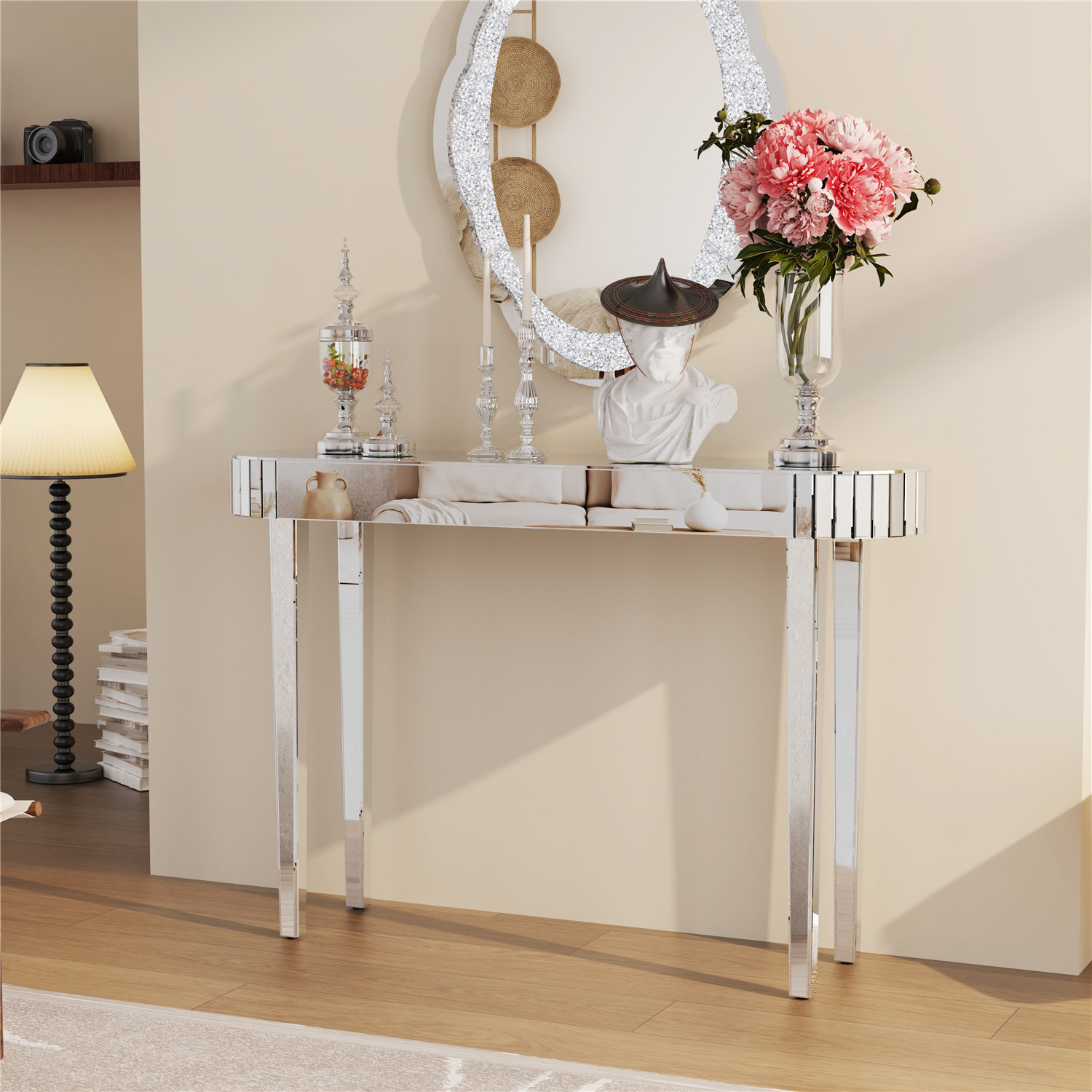 Mirrored Console Table,Mirrore - Office Furniture Suppliers บทวิจารณ์และราคา