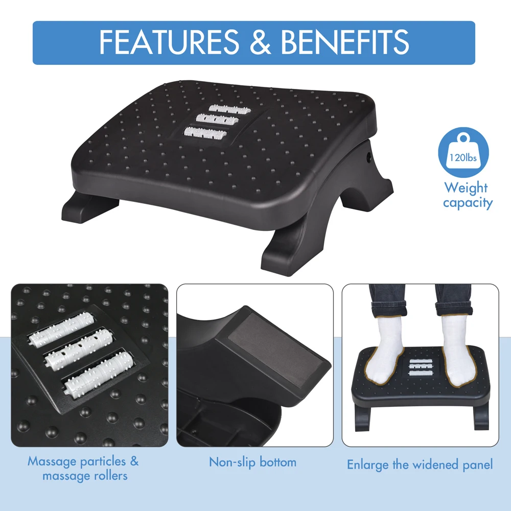 Ergonomic Under Desk Footrest  - Office Furniture Suppliers บทวิจารณ์และราคา