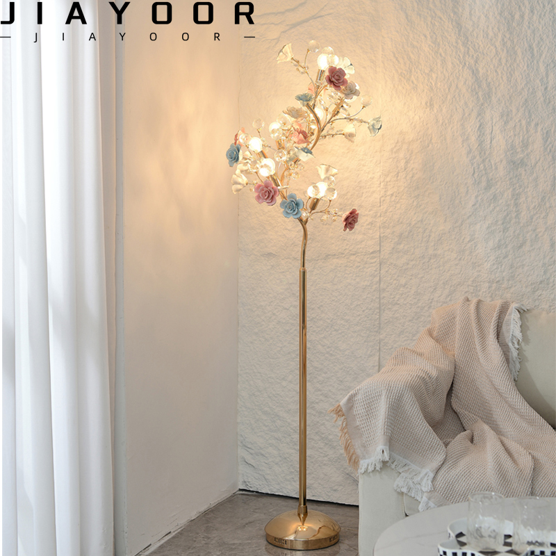Crystal Floor Lamp Living Room - Floor Lamp Arched บทวิจารณ์และราคา