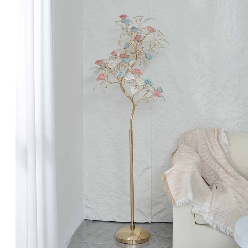 Crystal Floor Lamp Living Room - Floor Lamp Arched บทวิจารณ์และราคา