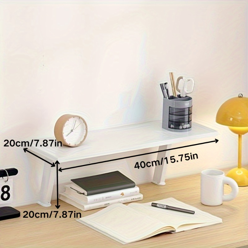1 White Wooden Floating Deskto - Cubicle Shelf Organizer บทวิจารณ์และราคา