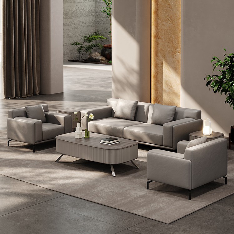 Leather office sofa combinatio - Office Furniture First บทวิจารณ์และราคา
