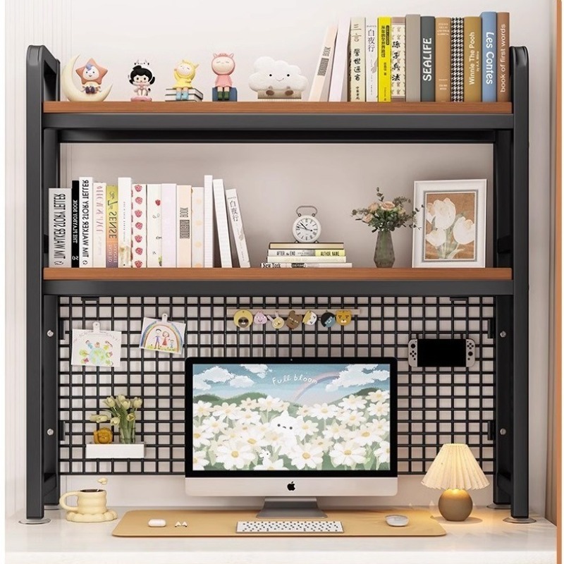 Grid Shelf Desktop Shelf Desk  - Cubicle Shelf Organizer บทวิจารณ์และราคา