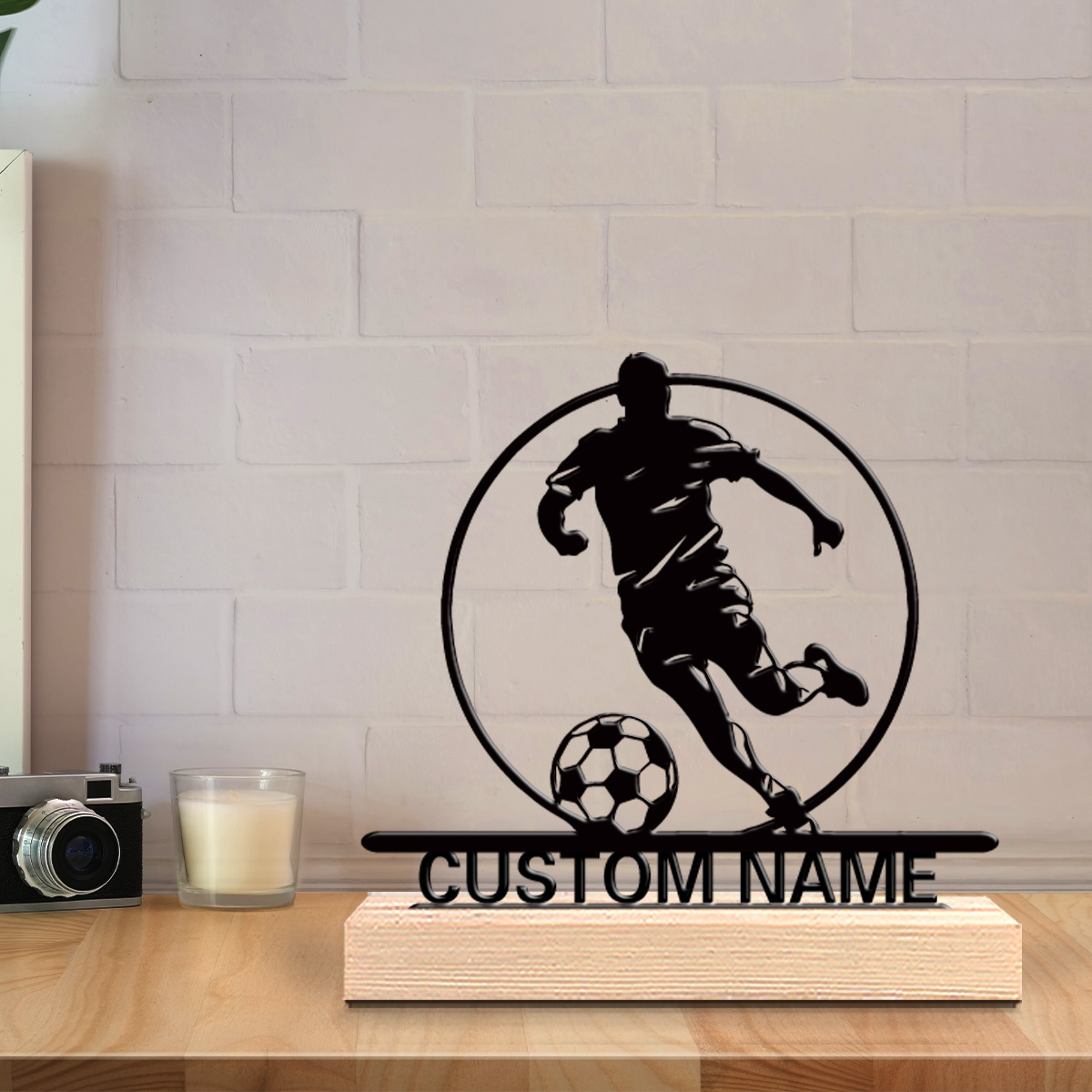 Custom Soccer Player Metal Sta - Office Furniture Design บทวิจารณ์และราคา