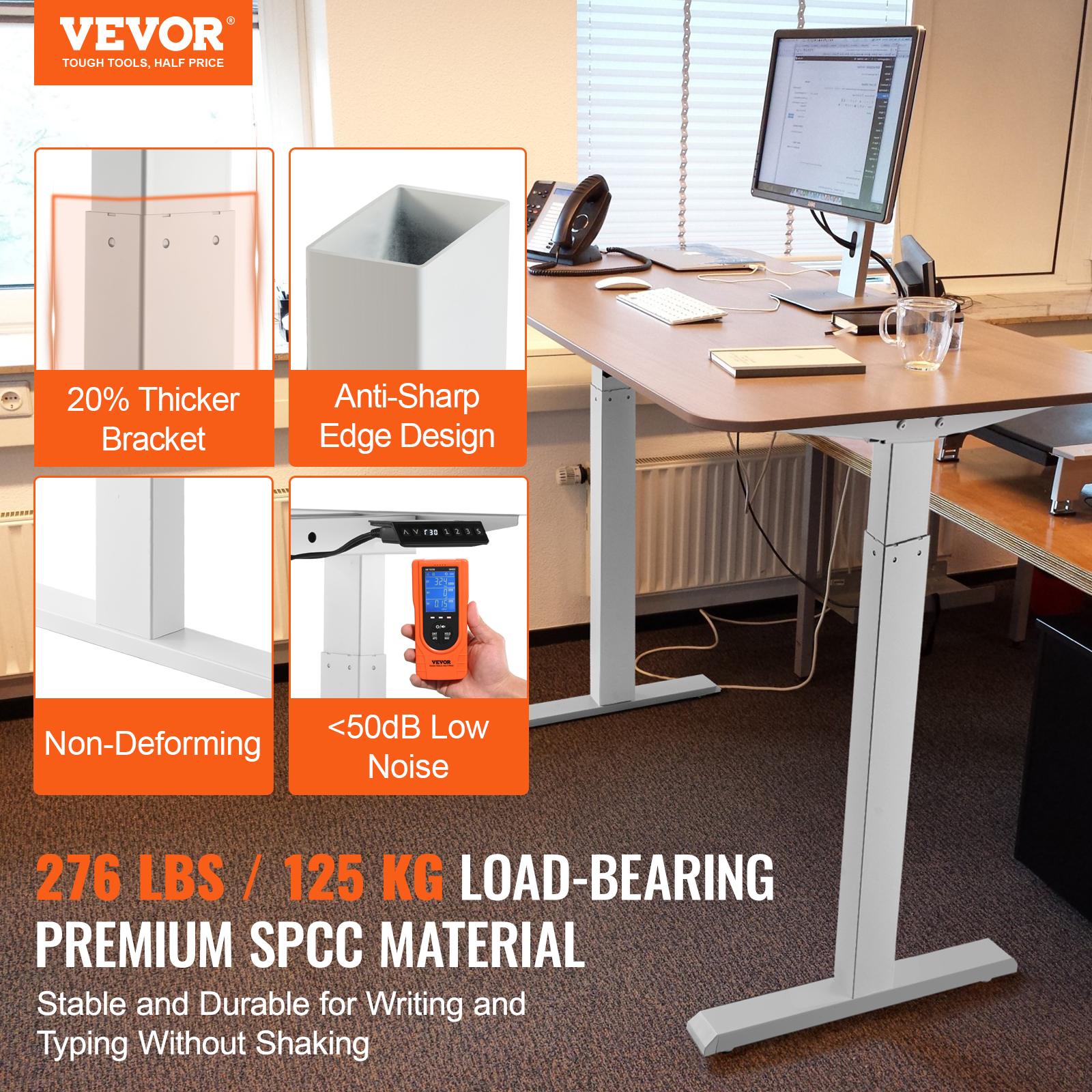 SucceBuy Standing Desk Frame   - Office Furniture Suppliers บทวิจารณ์และราคา