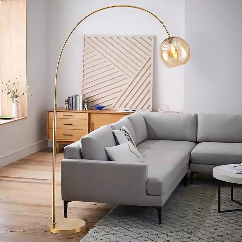 Modern Minimalist Fishing Lamp - Floor Lamp Arched บทวิจารณ์และราคา