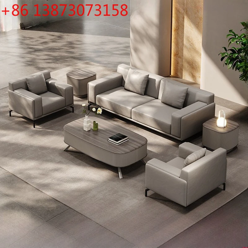 Leather office sofa combinatio - Office Furniture First บทวิจารณ์และราคา