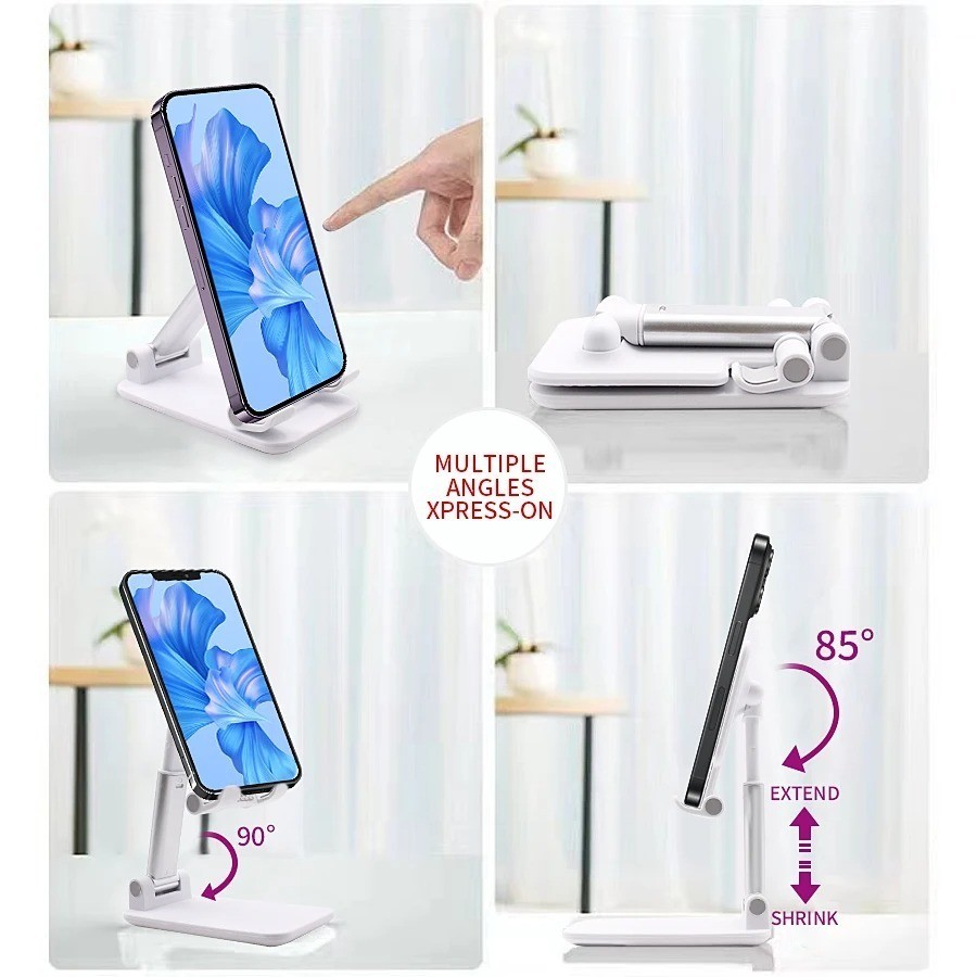 Desktop Phone Holder Stand Uni - Mobile Pedestal Cabinet บทวิจารณ์และราคา