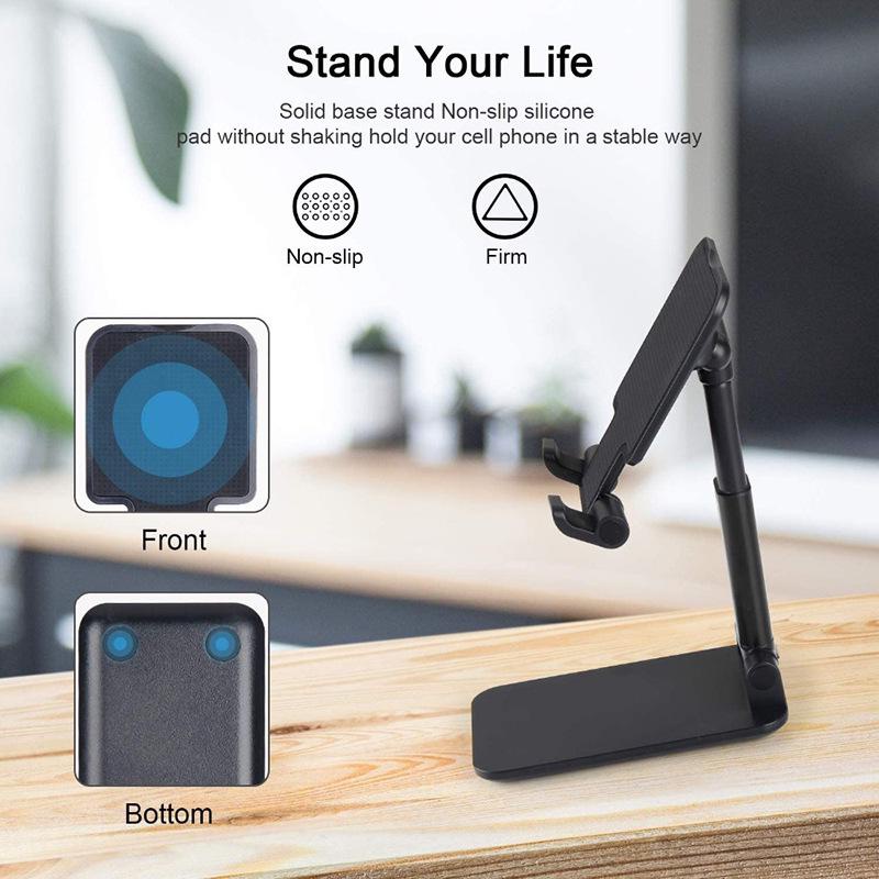 Desktop Phone Holder Stand Uni - Mobile Pedestal Cabinet บทวิจารณ์และราคา