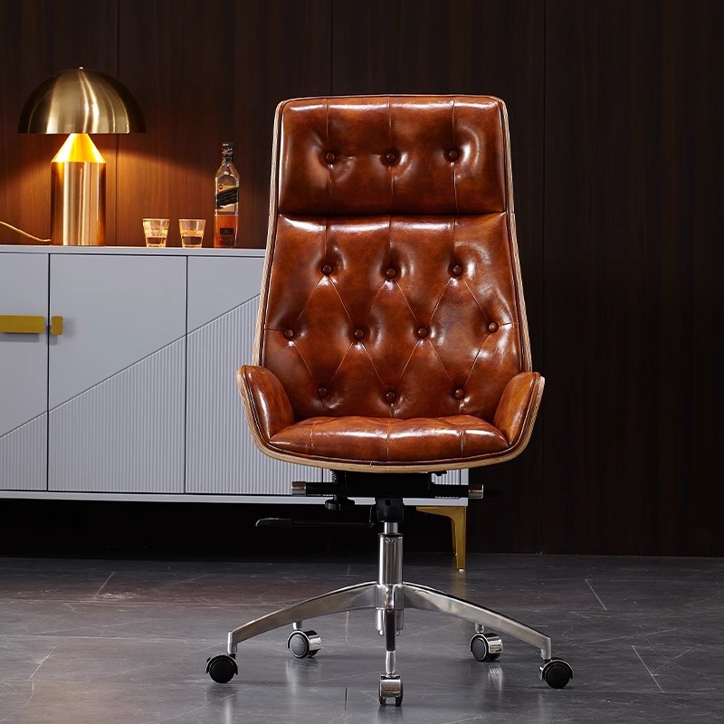 Comfortable First-layer Cowhid - Office Furniture Suppliers บทวิจารณ์และราคา