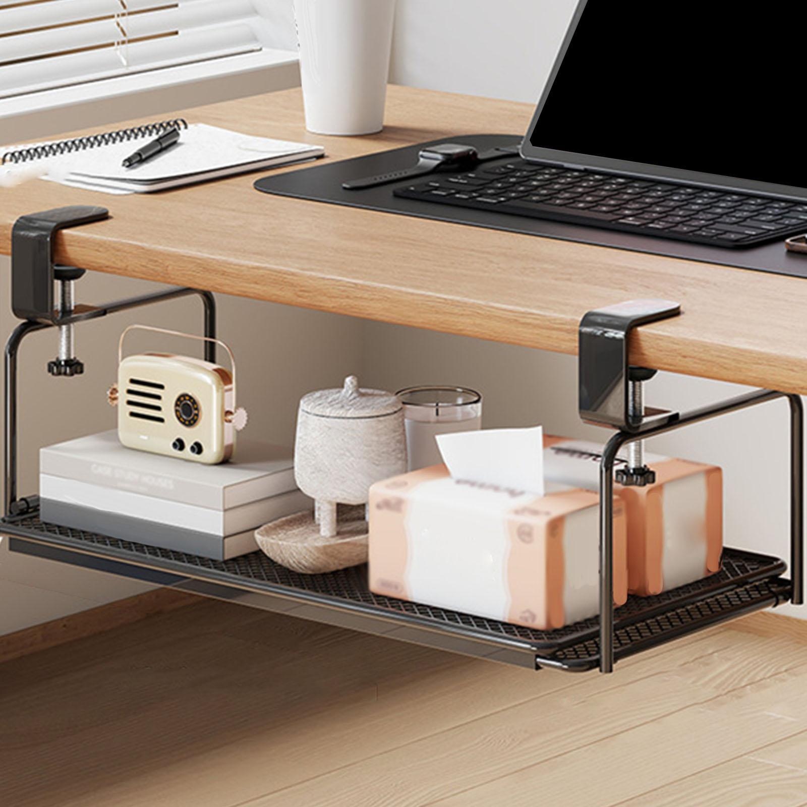 Under Desk Storage Shelf Sundr - Cubicle Shelf Organizer บทวิจารณ์และราคา