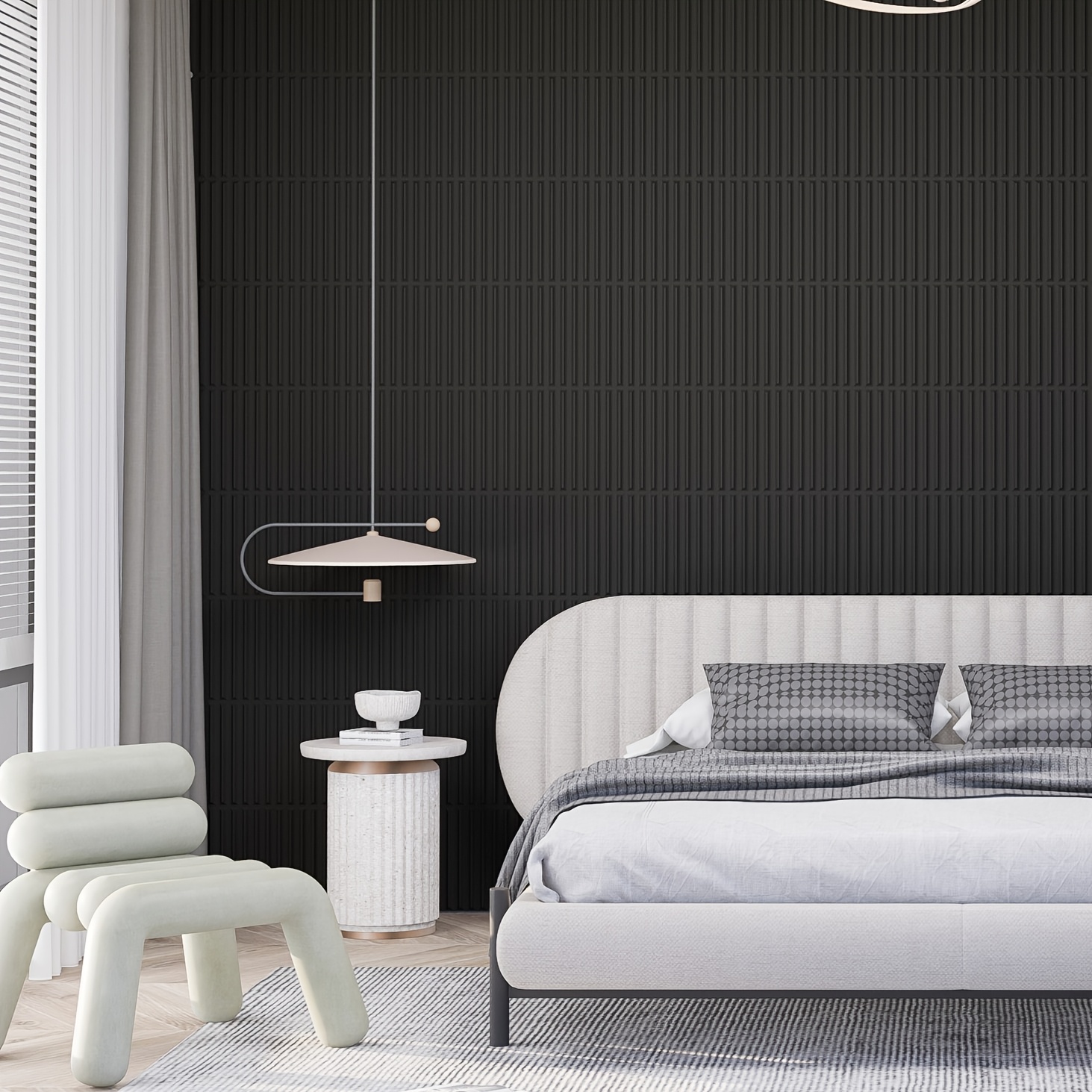 33-Piece 3D Wall Panel Set – M - Office Furniture Design บทวิจารณ์และราคา