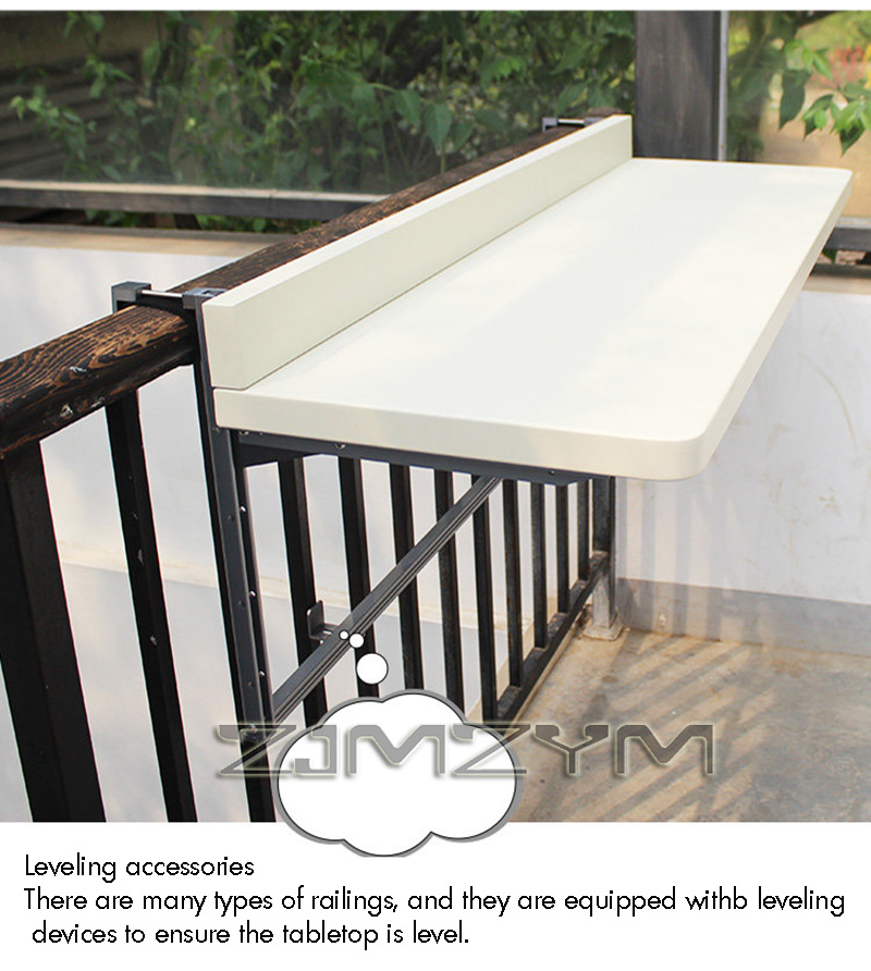 Outdoor Balcony Hanging Table  - Cubicle Shelf Organizer บทวิจารณ์และราคา