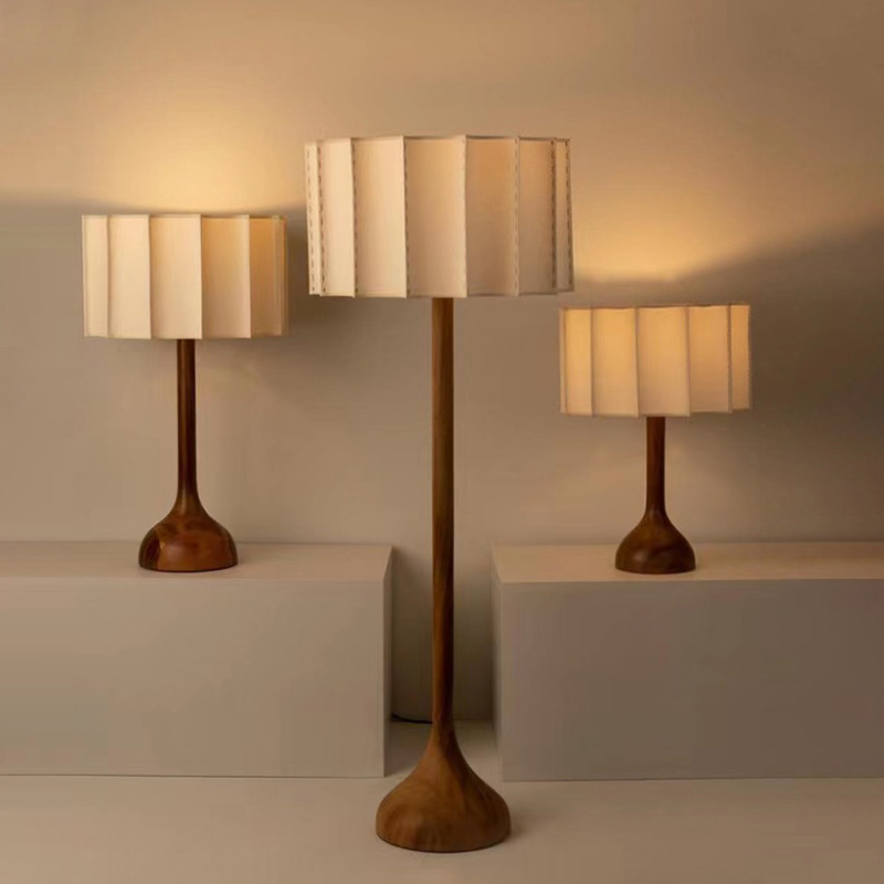 Wabi Sabi Style Wooden Standin - Floor Lamp Arched บทวิจารณ์และราคา