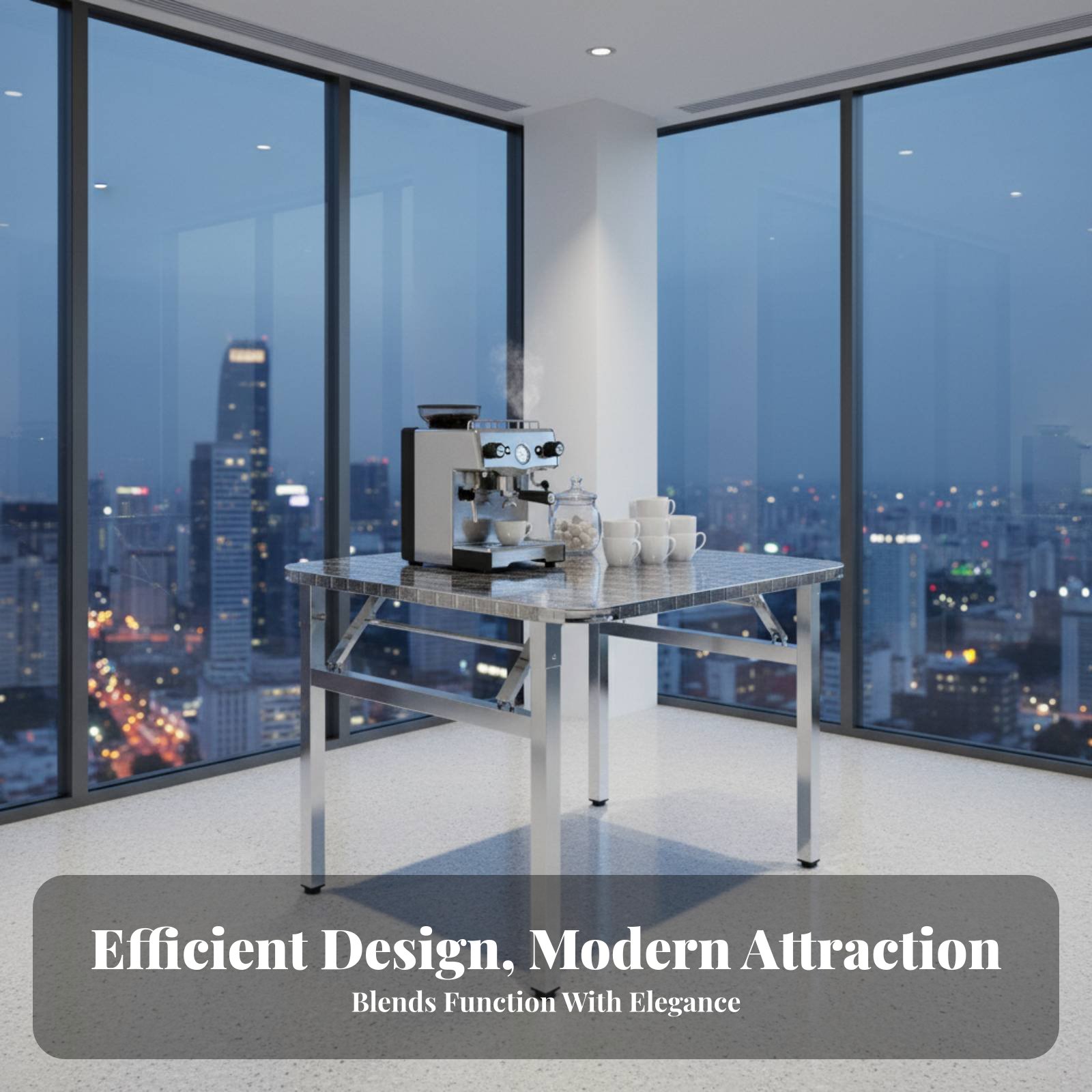 Rectangular Folding Table Fold - Office Furniture Design บทวิจารณ์และราคา