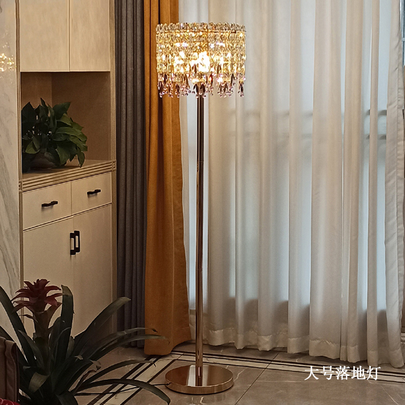 Luxury Crystal Desk Lamp Bedro - Floor Lamp Arched บทวิจารณ์และราคา