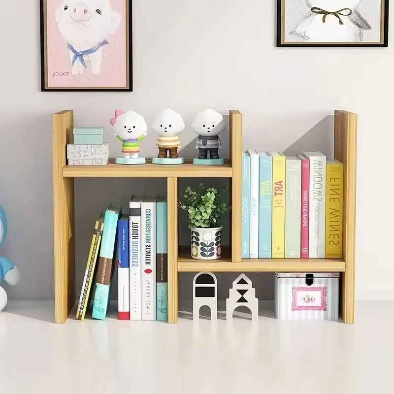 Telescopic Desktop Bookshelf I - Cubicle Shelf Organizer บทวิจารณ์และราคา