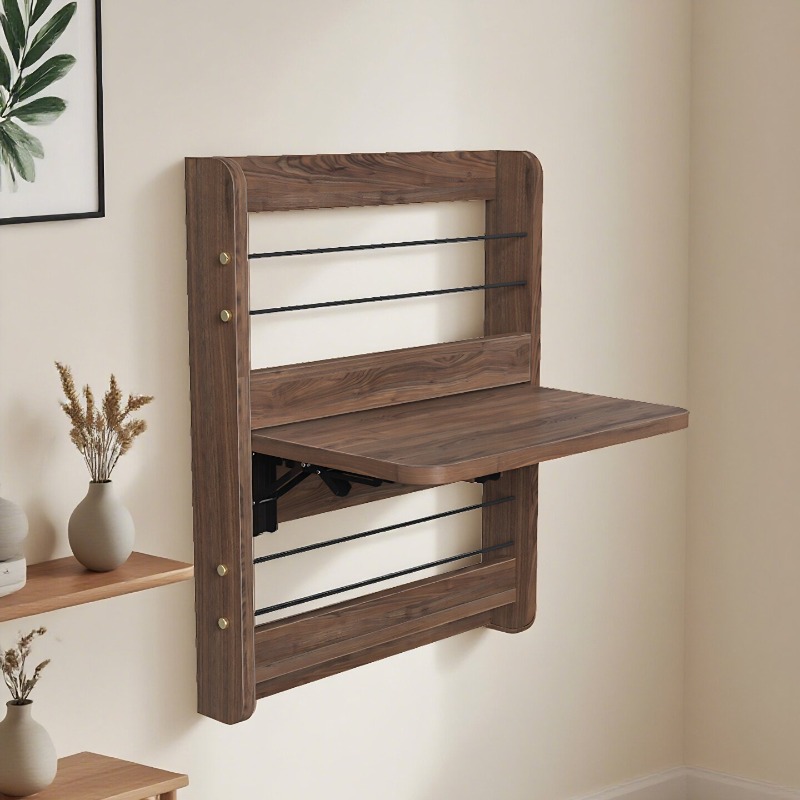Wall Mounted Folding Desk Spac - Cubicle Shelf Organizer บทวิจารณ์และราคา
