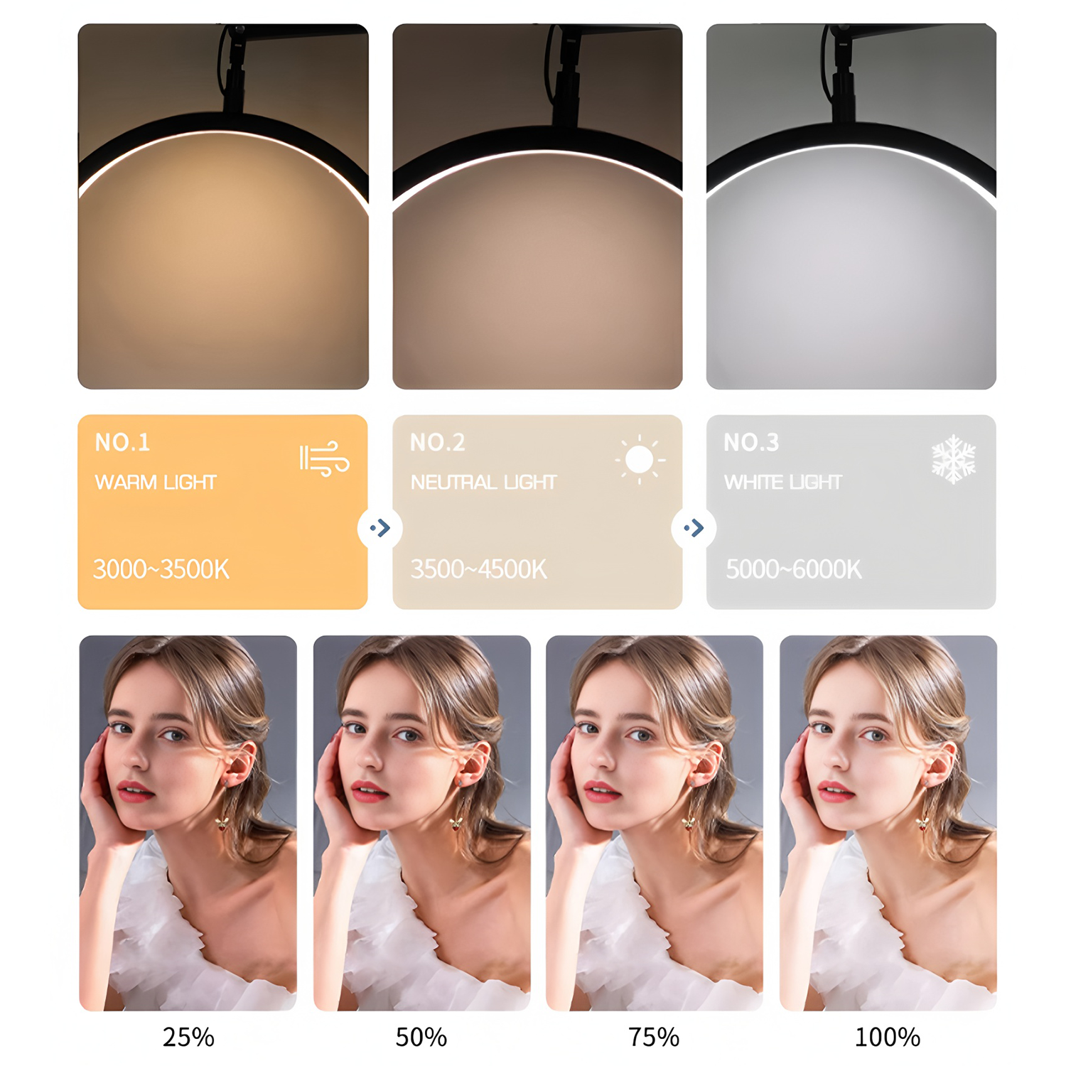 16 INCH LED Half Moon Lash Lig - Floor Lamp Arched บทวิจารณ์และราคา