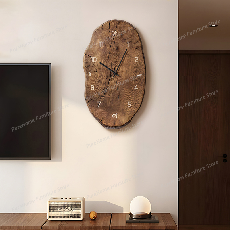 Nordic Art Wall Clock Cozy Cla - Office Furniture Zone บทวิจารณ์และราคา