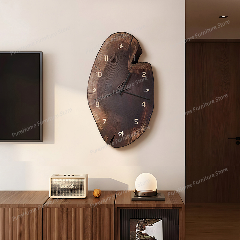 Nordic Art Wall Clock Cozy Cla - Office Furniture Zone บทวิจารณ์และราคา