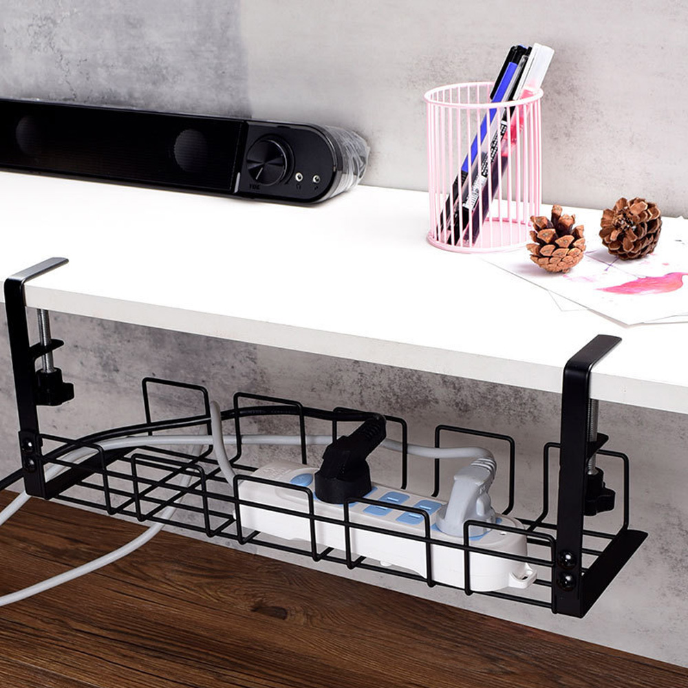 Cable Management Box Under Des - Cubicle Shelf Organizer บทวิจารณ์และราคา